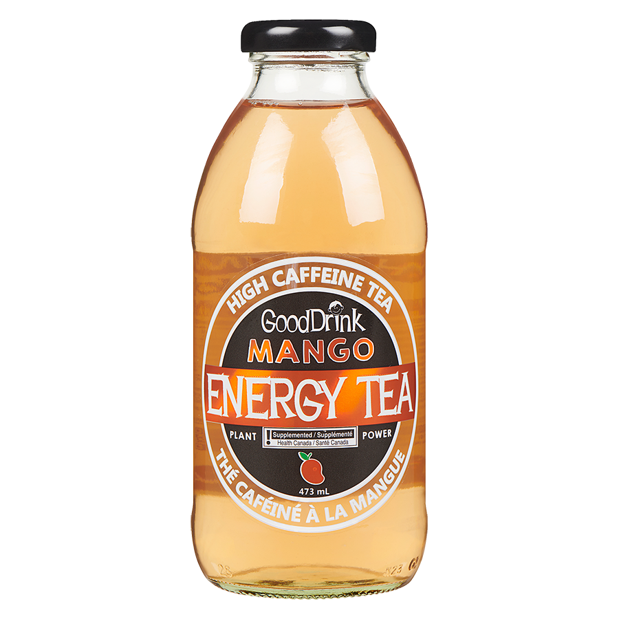 DSD GoodDrink Mango Energy Tea (12 x 473 mL)